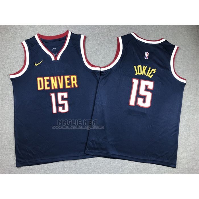 Maglia
 Nikola Jokic NO 15 Bambino
 Denver Nuggets Icon 2020-21 Blu
